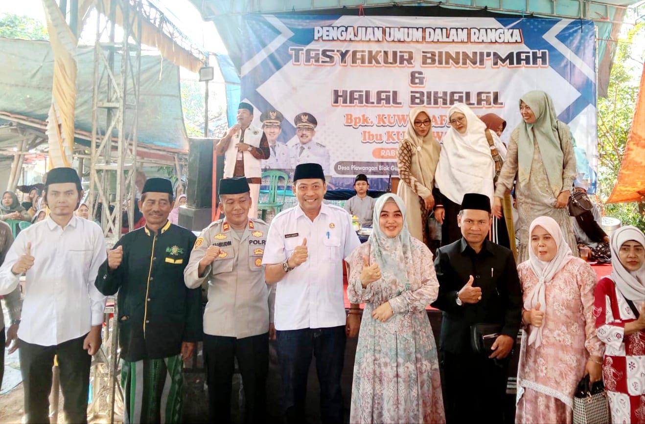 Perkuat Sinergi dan Kebersamaan, Kuwu Safrudin Ajak Warga Bangun Desa Plawangan yang Religius dan Sejahtera